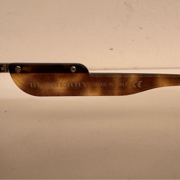 Burberry Brown Sunglasses Semi-Rimless Gradient Lenses - Picture 4 of 5